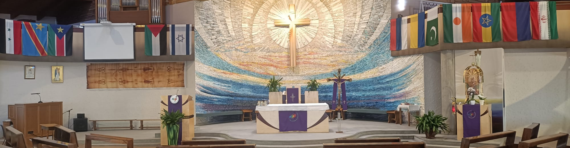 Interno della Parrocchia B.V. Immacolata Zanè